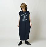 45R Indigo Hippie Flower College M-Dress