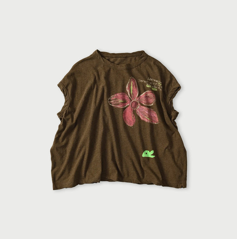 45R Hippie Flower M-Camisole (Top-Dyed) - Image 2