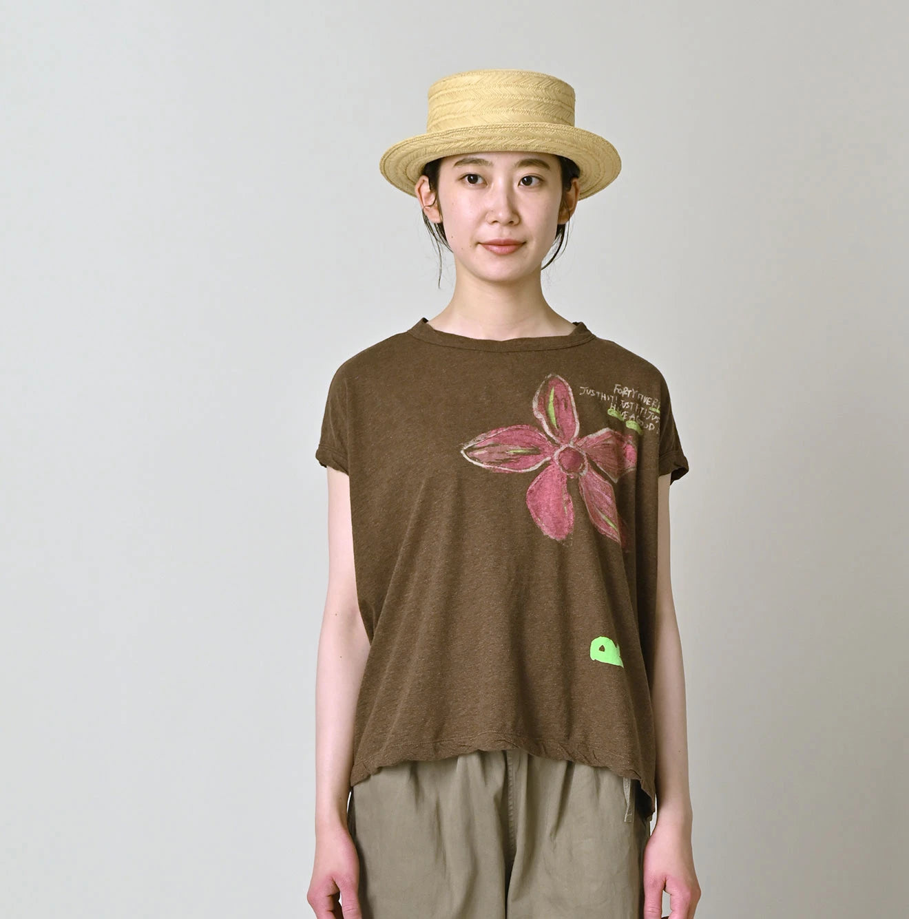 45R Hippie Flower M-Camisole (Top-Dyed) - Image 4