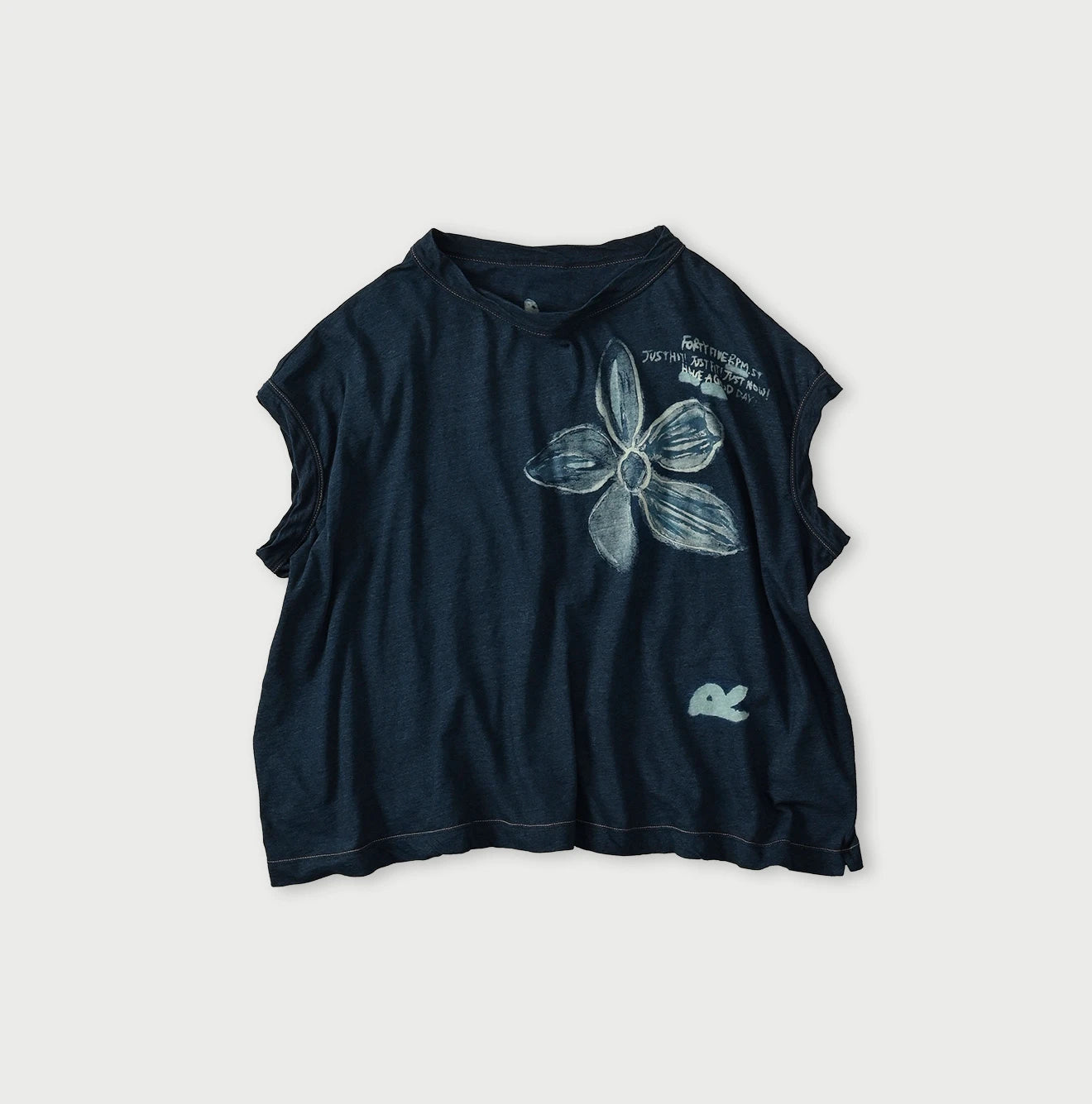 45R Indigo Hippie Flower M-Camisole - Image 1