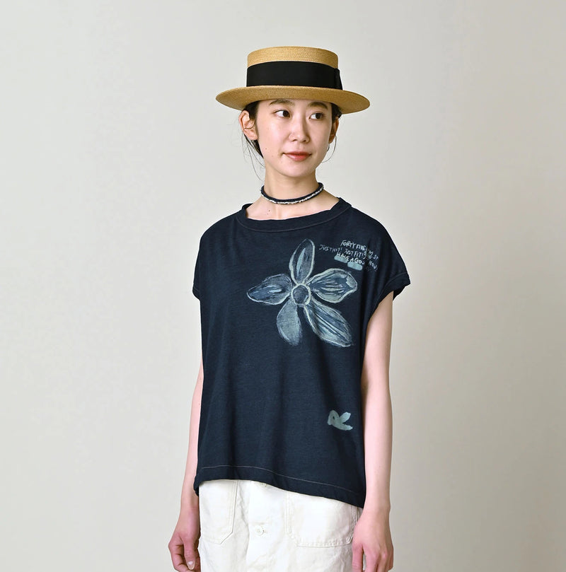 45R Indigo Hippie Flower M-Camisole - Image 3