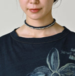 45R Indigo Hippie Flower M-Camisole
