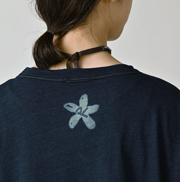 45R Indigo Hippie Flower M-Camisole