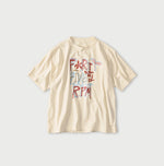 45R Ocean 908 Hippie Flower Logo T-shirt