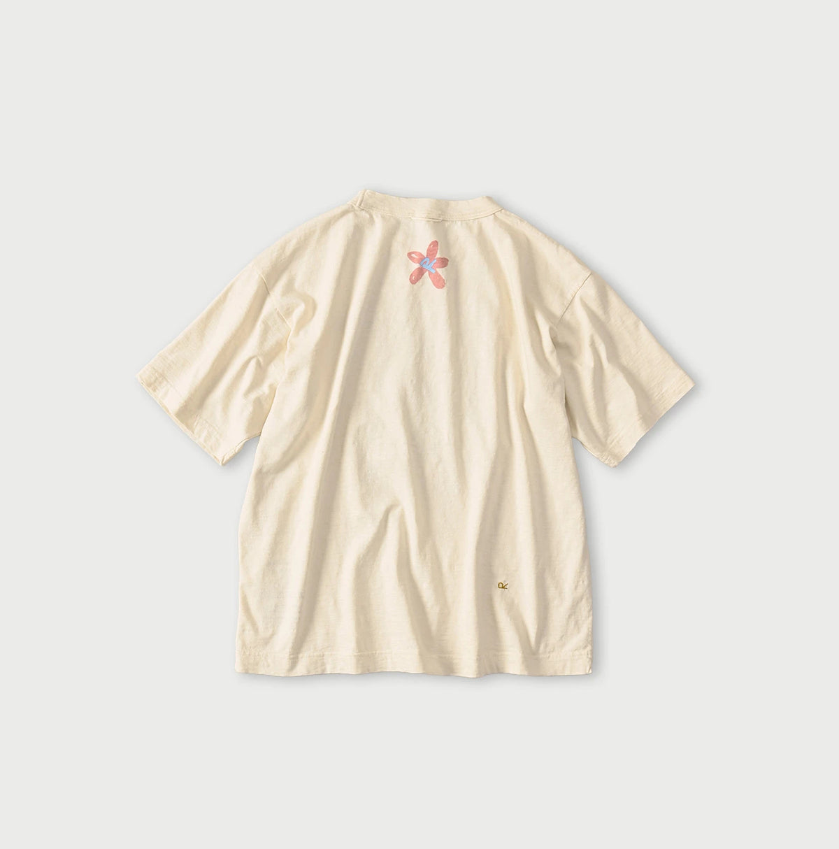 45R Ocean 908 Hippie Flower Logo T-shirt