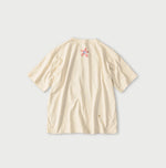 45R Ocean 908 Hippie Flower Logo T-shirt
