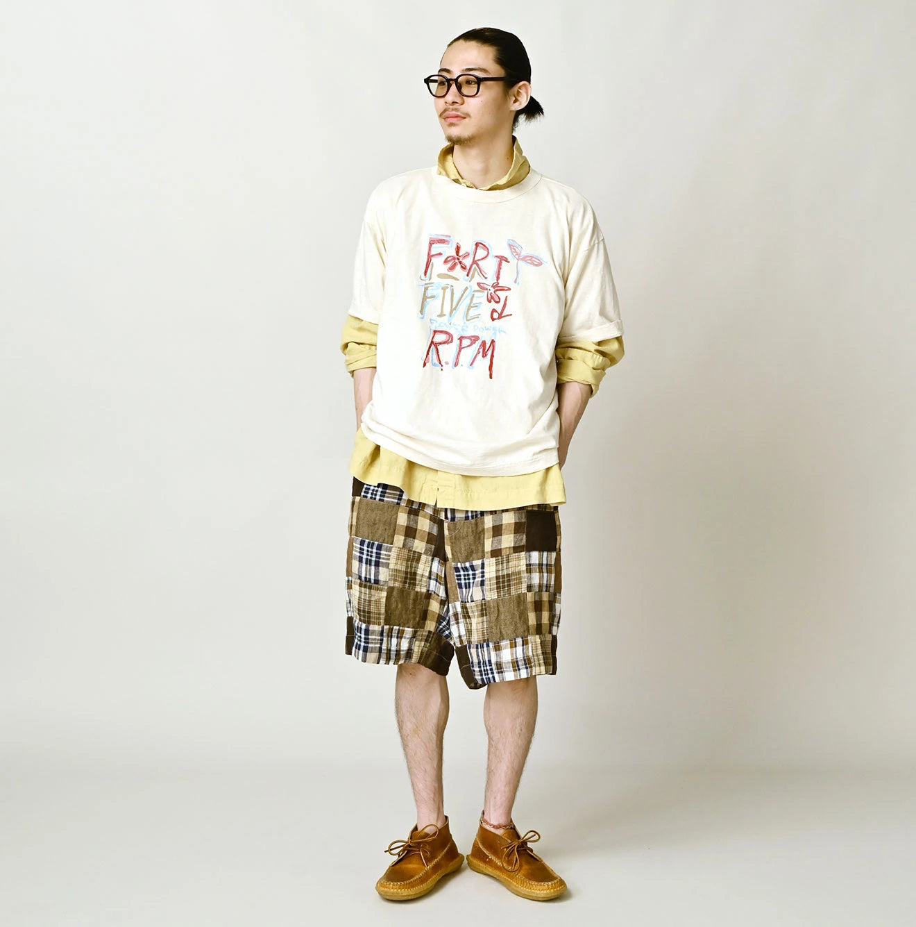 45R Ocean 908 Hippie Flower Logo T-shirt - Image 5