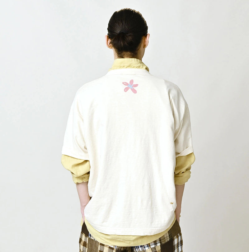 45R Ocean 908 Hippie Flower Logo T-shirt - Image 11