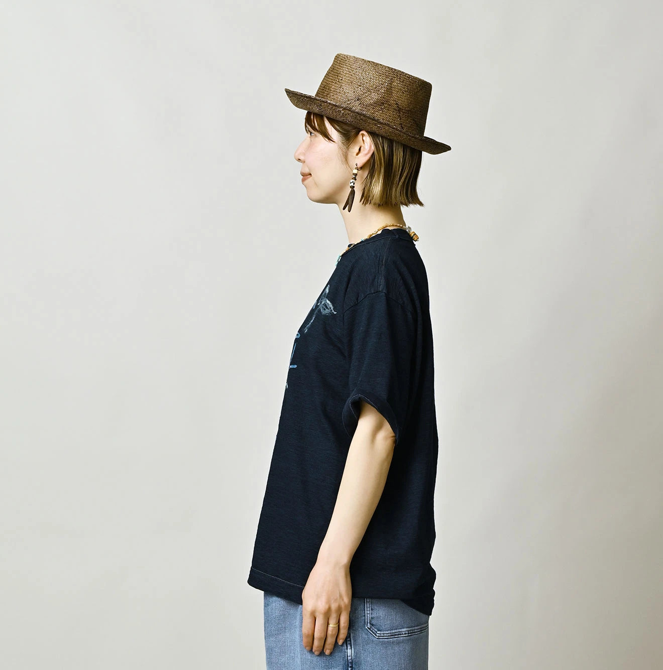 Indigo Ocean 908 Hippie Flower Logo T-shirt | 45R Official Online