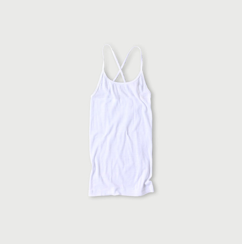 45R Fraise Crisscross Back Camisole