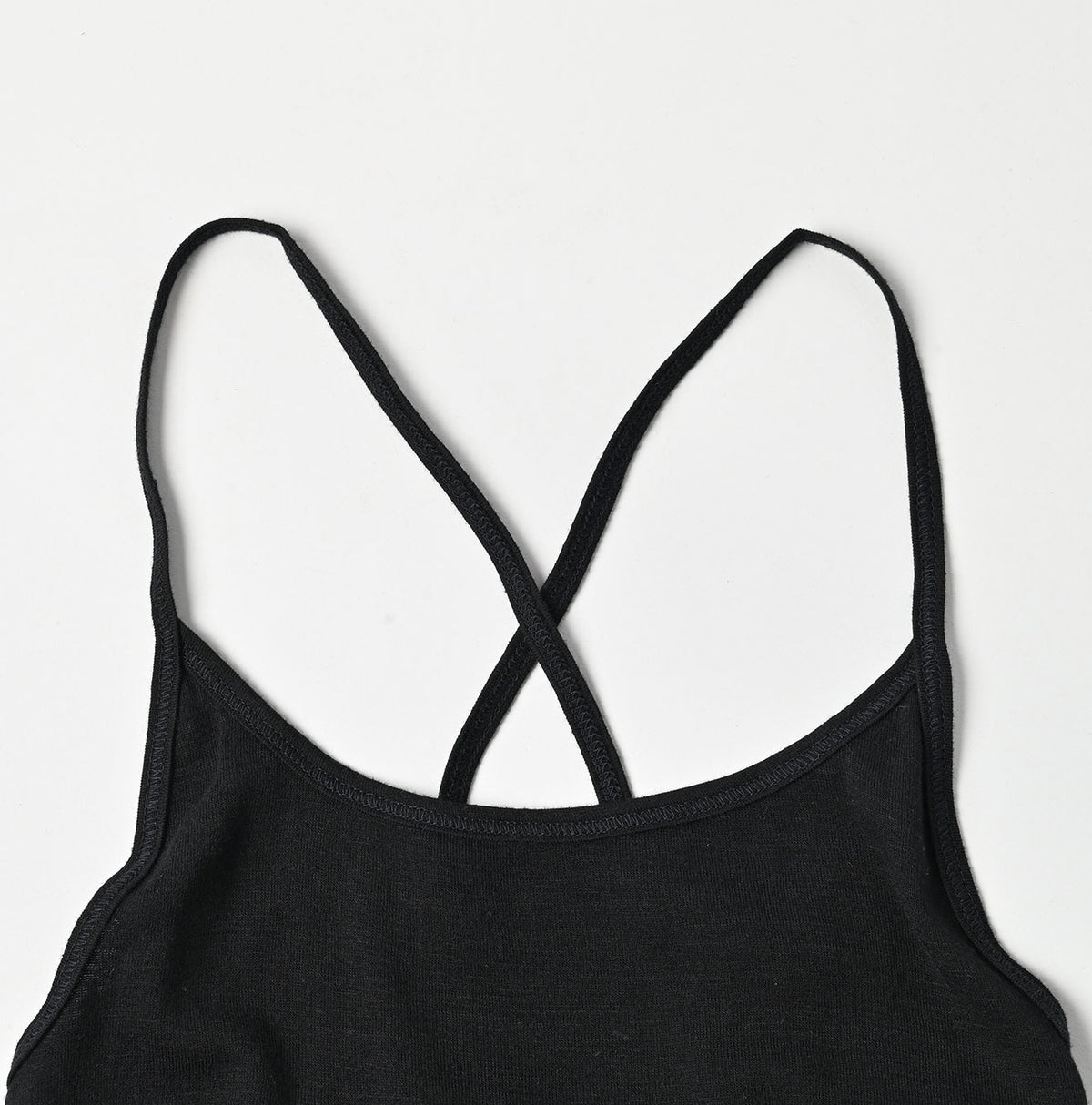 45R Fraise Crisscross Back Camisole