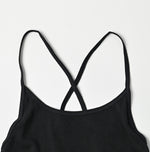 45R Fraise Crisscross Back Camisole