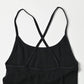 45R Fraise Crisscross Back Camisole