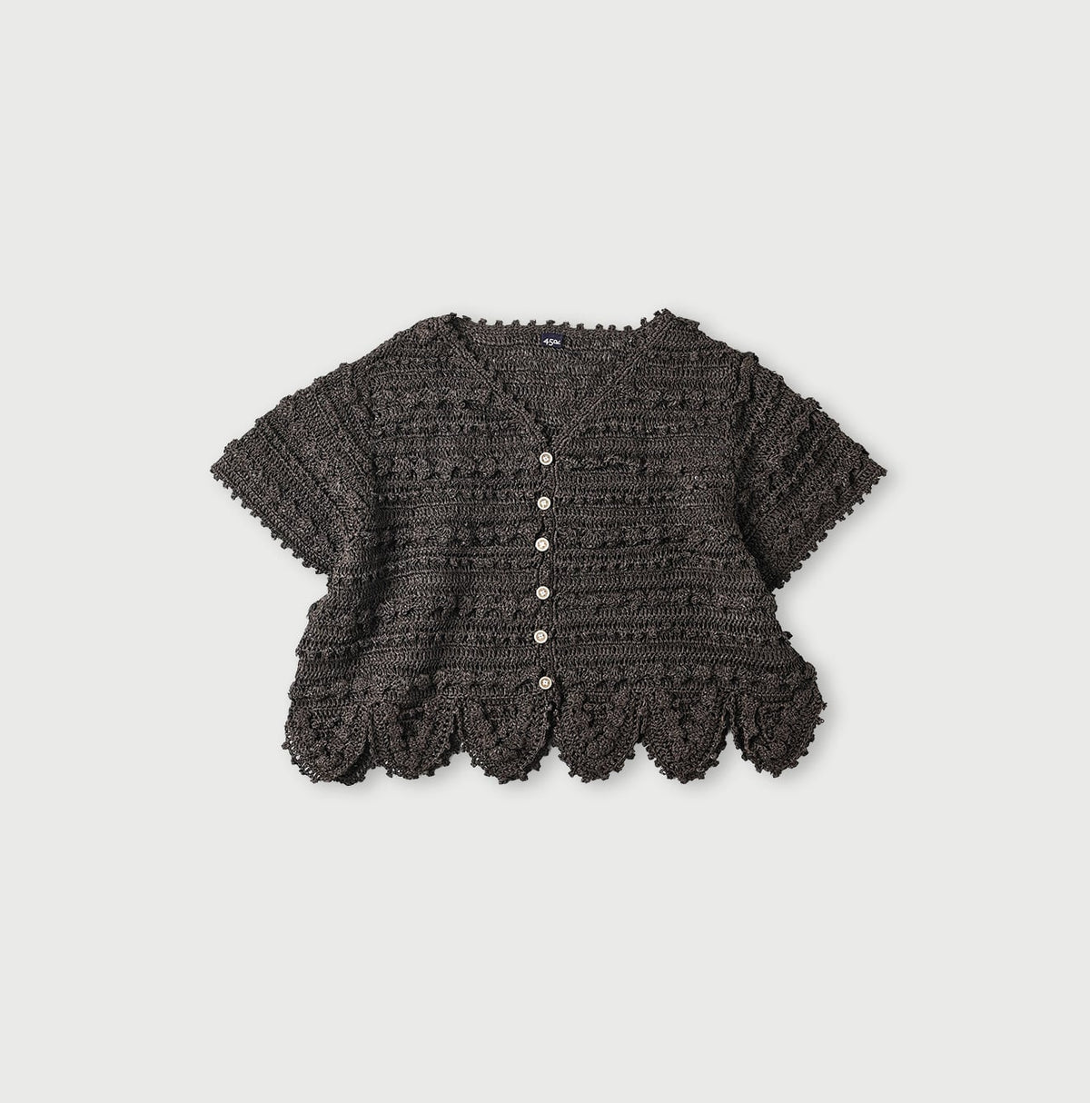 45R Washi Knit de Lace Cardigan