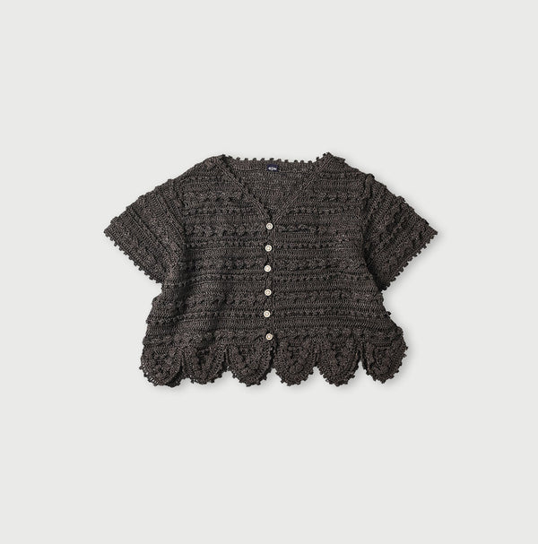 45R Washi Knit de Lace Cardigan