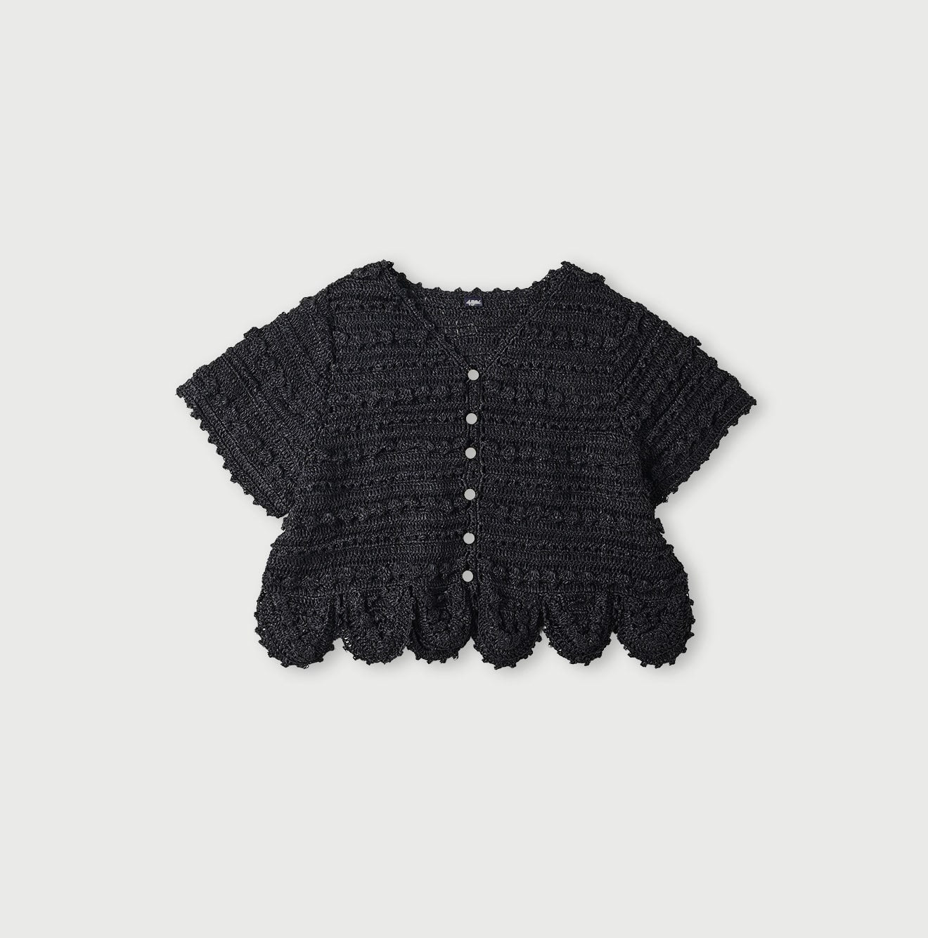 45R Washi Knit de Lace Cardigan - Image 1