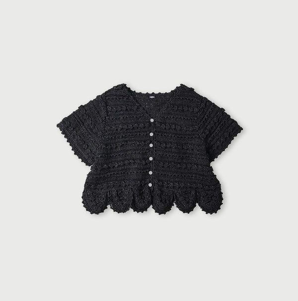 45R Washi Knit de Lace Cardigan