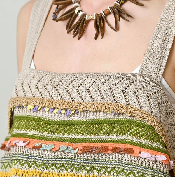 45R Lei Lei Jacquard Camisole