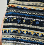 45R Indigo Lei Lei Jacquard Camisole