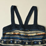 45R Indigo Lei Lei Jacquard Camisole