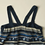45R Indigo Lei Lei Jacquard Camisole