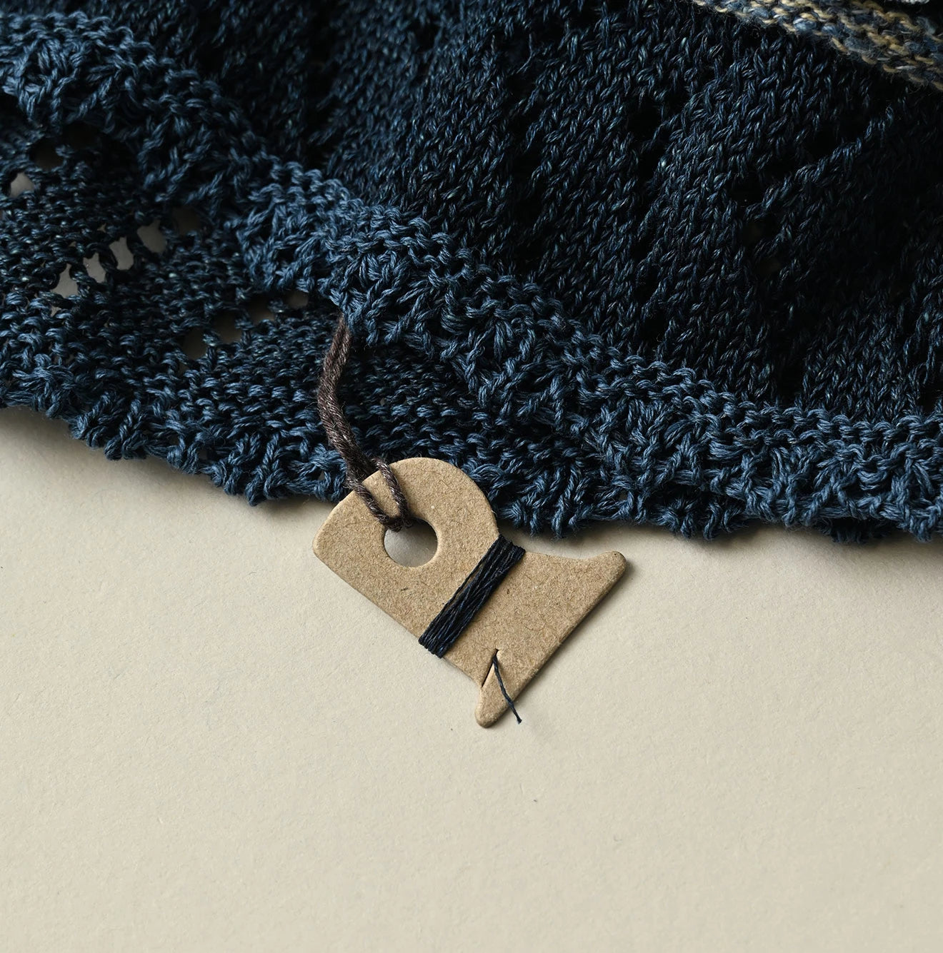 45R Indigo Lei Lei Jacquard Camisole