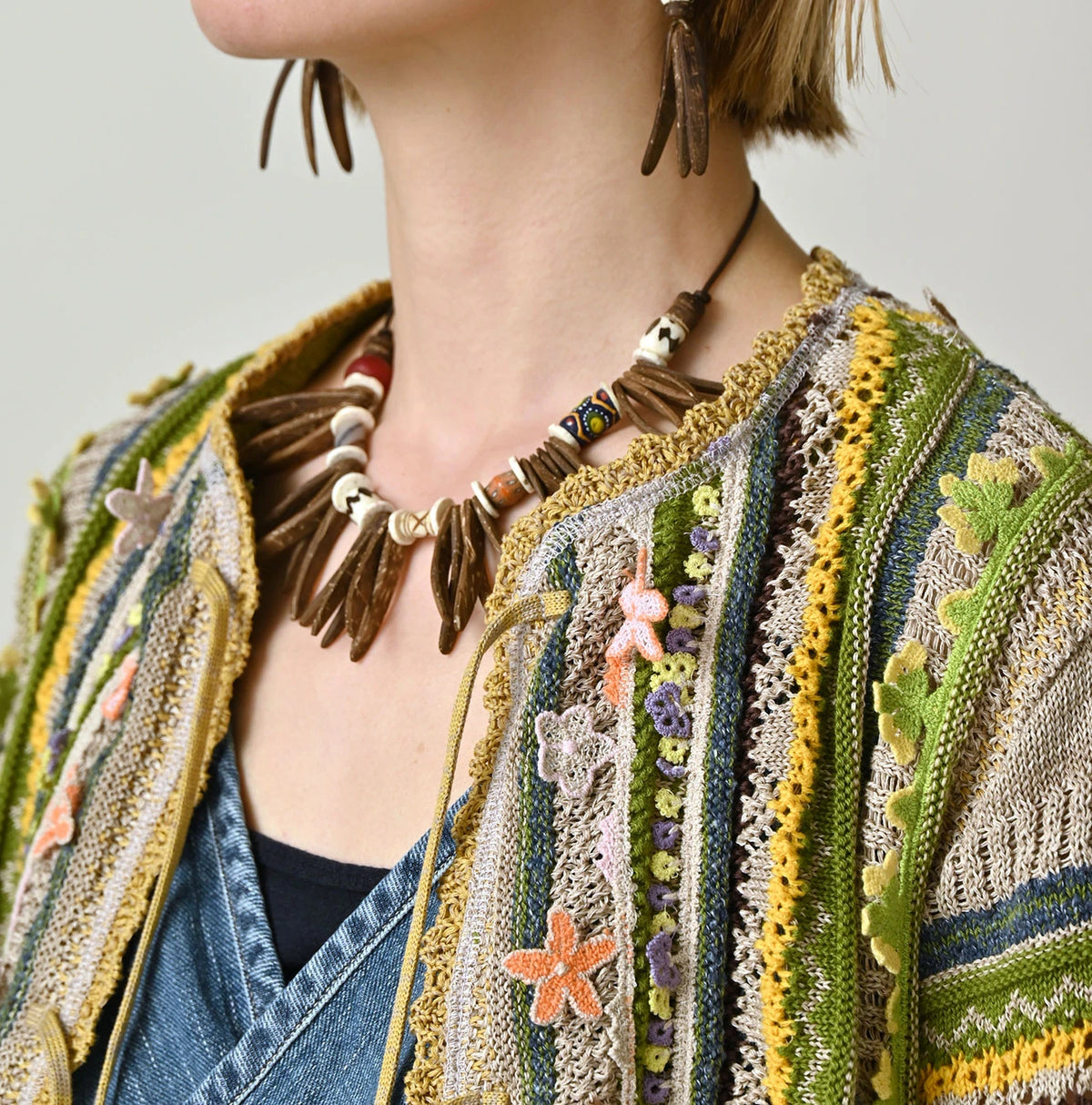 45R Lei Lei Jacquard Bolero