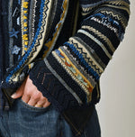 45R Indigo Lei Lei Jacquard Bolero