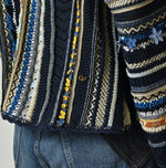45R Indigo Lei Lei Jacquard Bolero