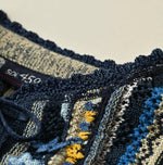 45R Indigo Lei Lei Jacquard Bolero