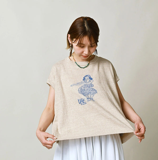 45R Hula Girl Jacquard M-Camisole