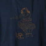 45R Indigo Hula Girl Jacquard M-Camisole
