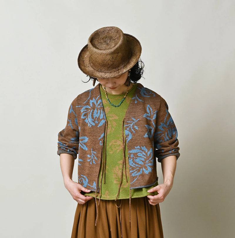 45R Lei Aloha Jacquard Cardigan - Image 4