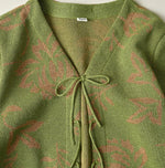 45R Lei Aloha Jacquard Cardigan