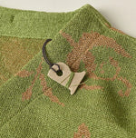 45R Lei Aloha Jacquard Cardigan