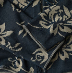 45R Indigo Lei Aloha Jacquard Cardigan