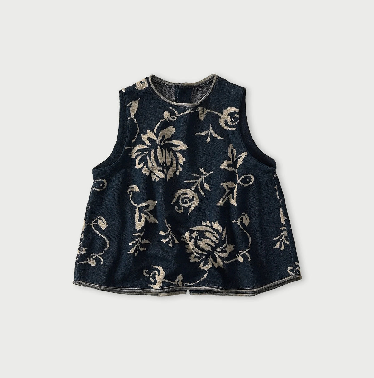 45R Indigo Lei Aloha Jacquard Camisole