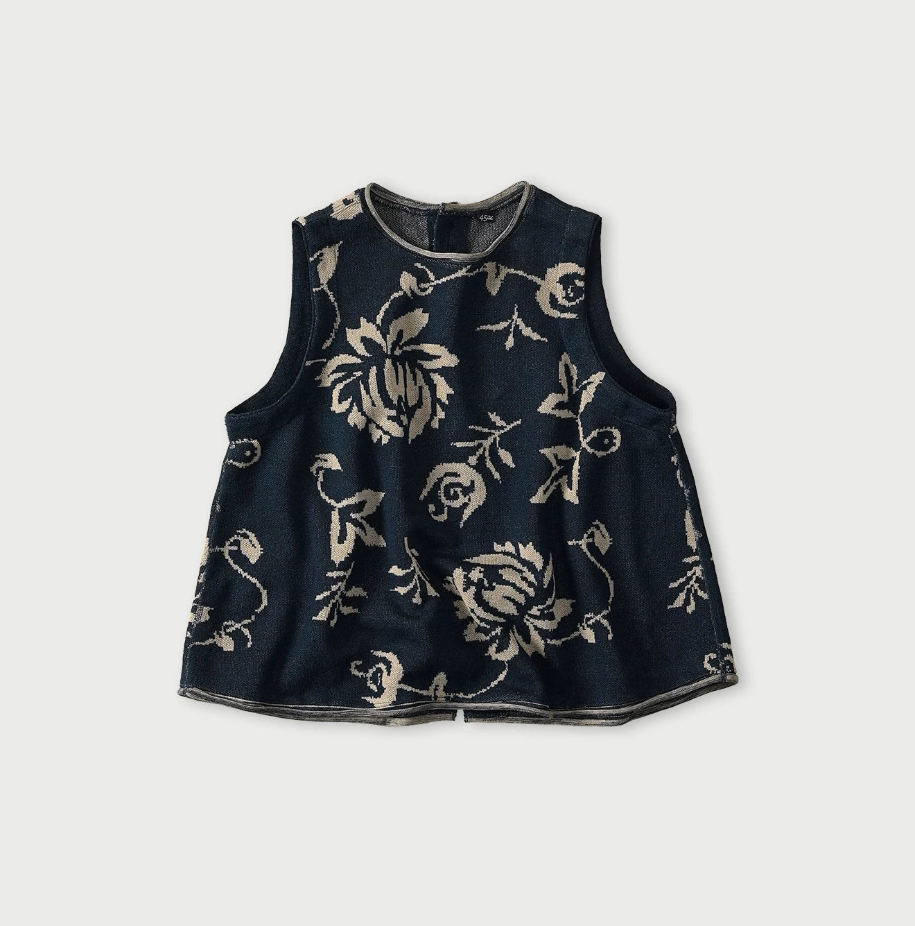 45R Indigo Lei Aloha Jacquard Camisole - Image 1