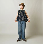 45R Indigo Lei Aloha Jacquard Camisole