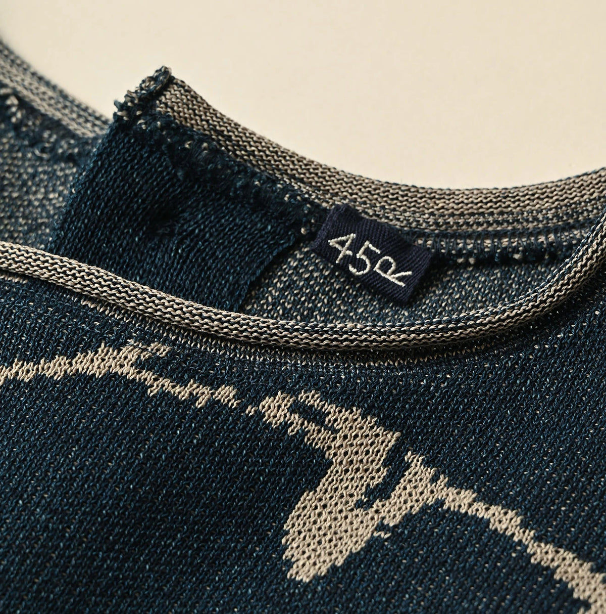 45R Indigo Lei Aloha Jacquard Camisole
