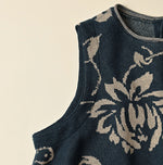 45R Indigo Lei Aloha Jacquard Camisole