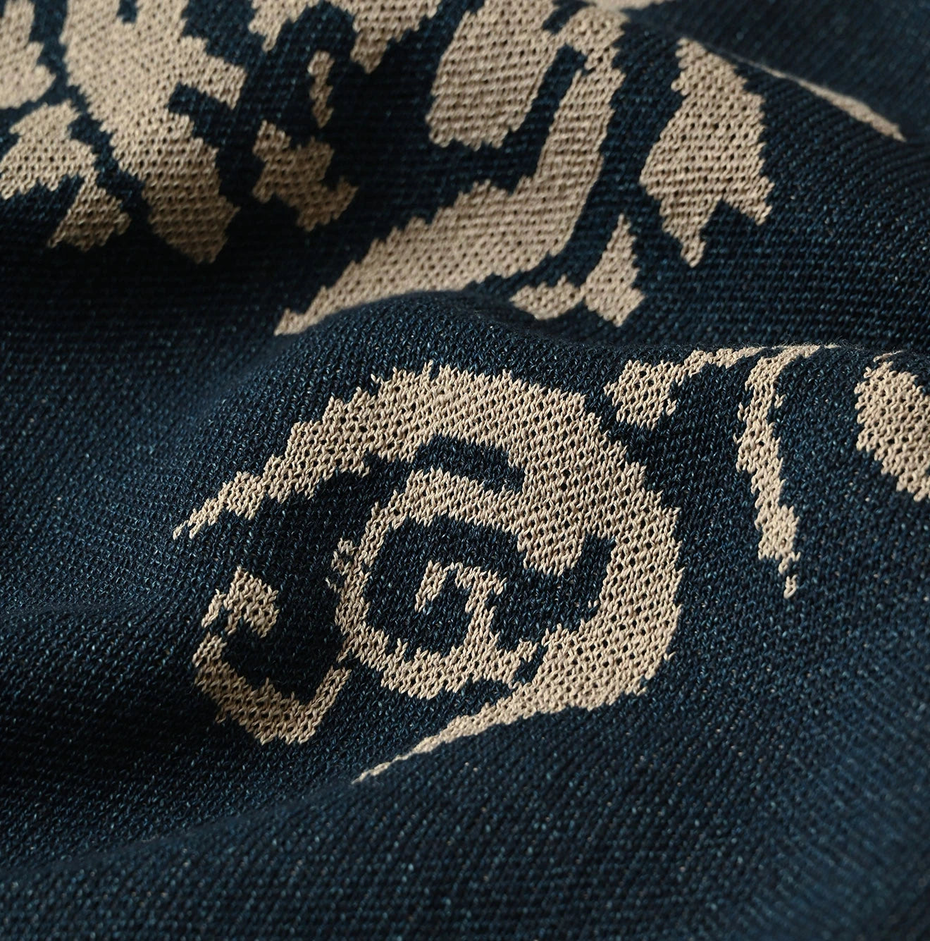 45R Indigo Lei Aloha Jacquard Camisole