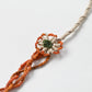 45R Antique Beads Flower 4-strand Necklace