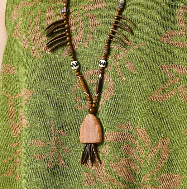 45R Lei Lei Wood Necklace