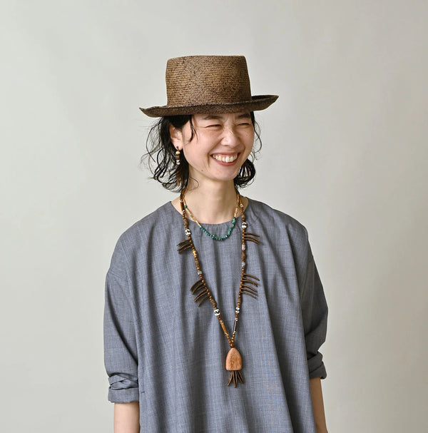 45R Turquoise × Antique Beads Necklace