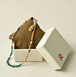 45R Turquoise × Antique Beads Necklace
