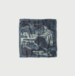 45R Indigo Picture Book Bandana