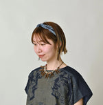 45R Indigo Picture Book Bandana