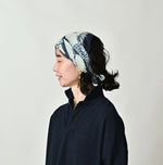 45R Indigo Picture Book Bandana