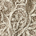 45R Linen Ribbon Batten Lace Bolero